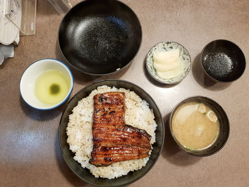 Unadon in Japan