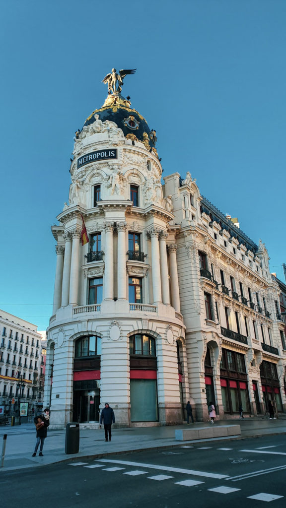 Most interesting buildings in Madrid, Spain