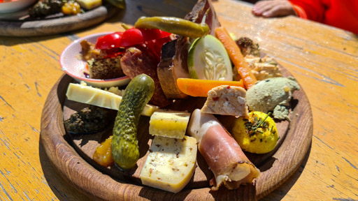 Austria Falkertsee Hålta Hütte tapas