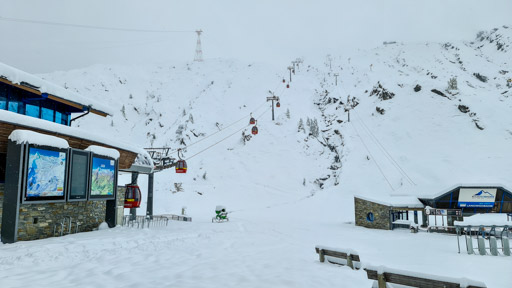 Second station at Gipfelwelt 3000 in Austria