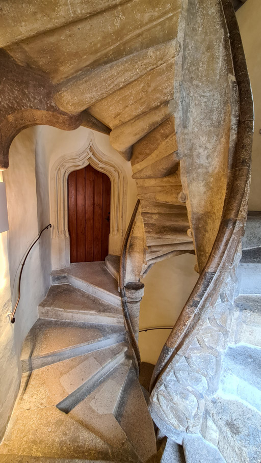 Double Spiral Staircase in Graz, Austria