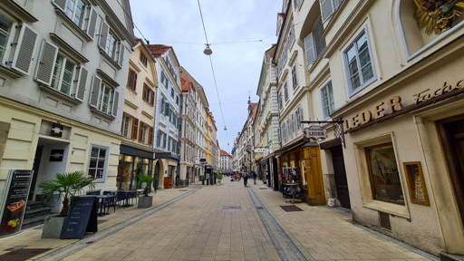 Schmiedgasse in Graz, Austria