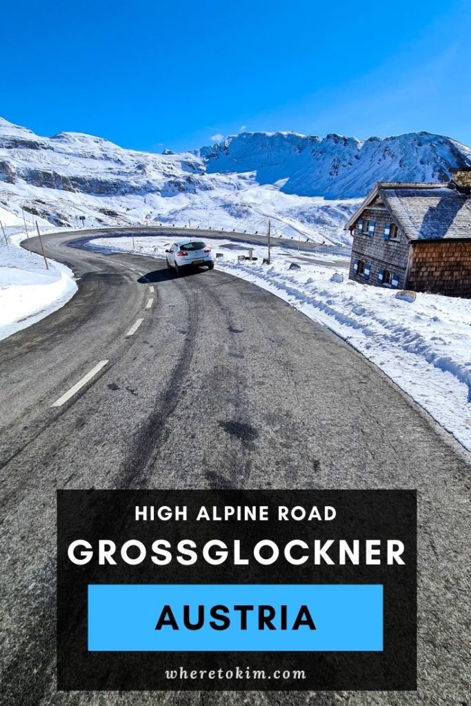 Grossglockner High Alpine Road in Austria