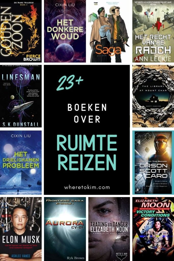 Beste science fiction boeken over ruimtreizen