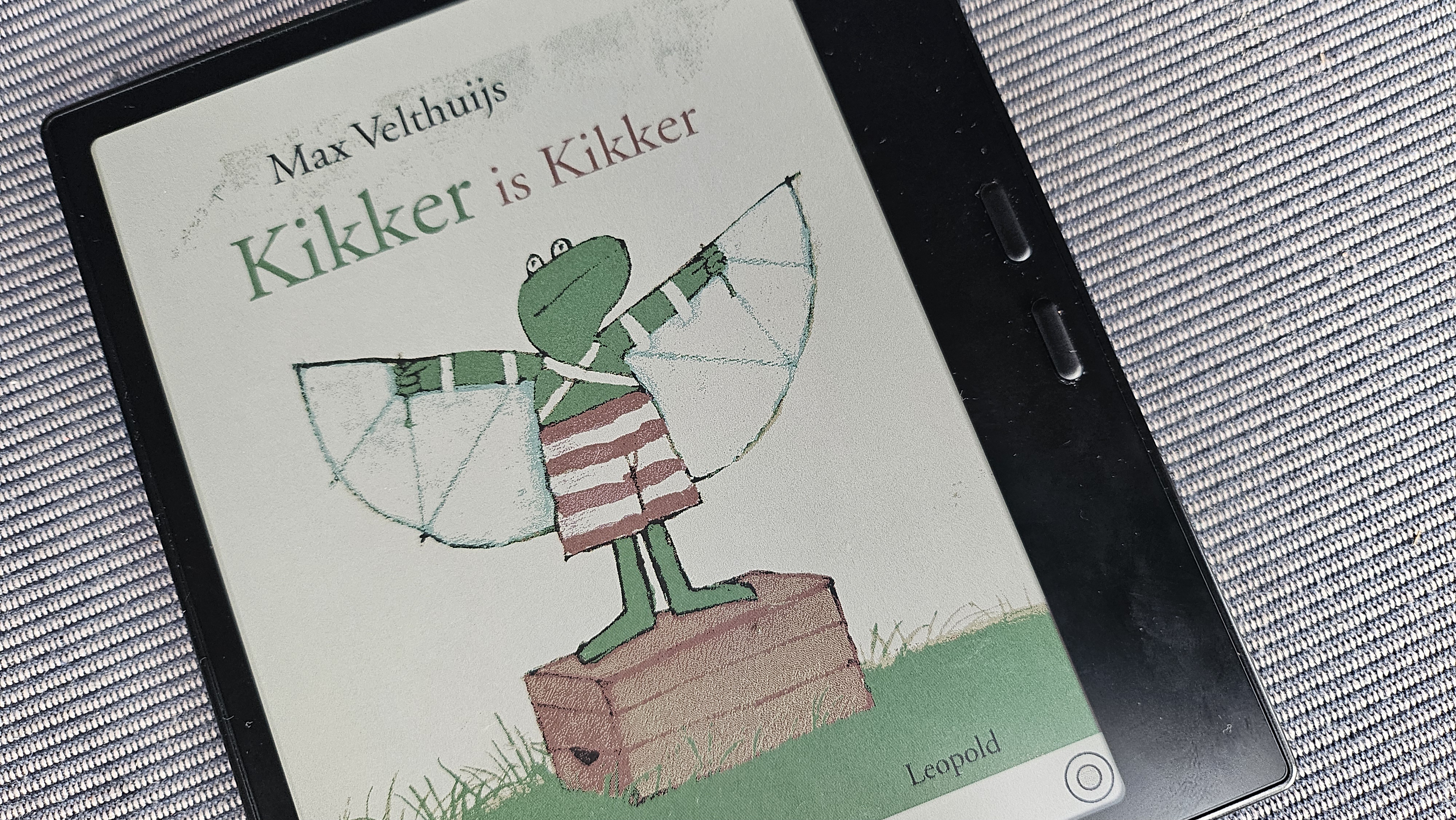 Onyx Boox Go Color 7 met voorlezen via Bibliotheek-app