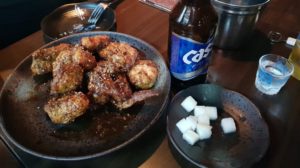 Fried Chicken at Nampo street in Busan, South Korea