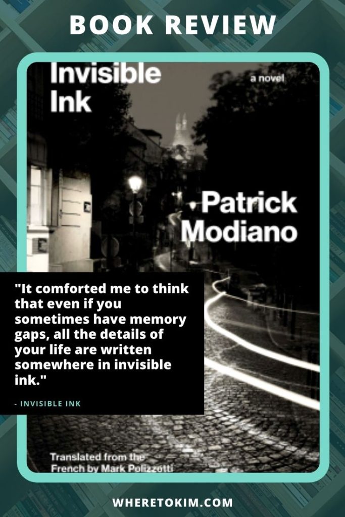 Review of Invisible Ink by Patrick Modiano