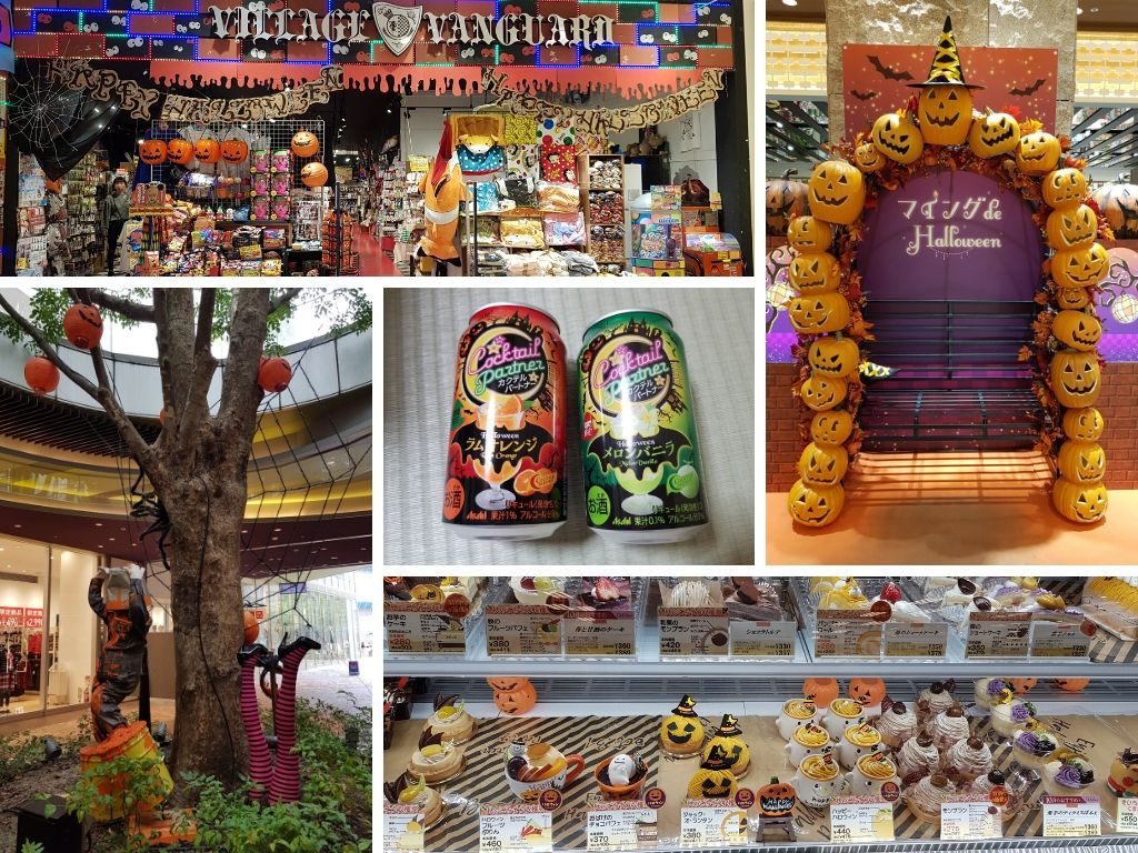 Halloween decorations in Japan