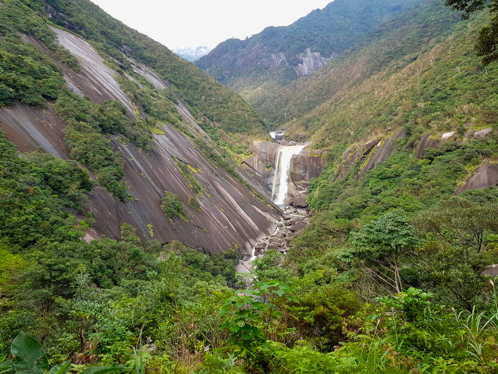 Senpirrono Falls on Yakushima Island in Japan