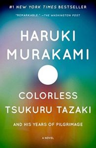 Japan book - Haruki Murakami - Colorless Tsukuru Tazaki and His Years of Pilgrimage
