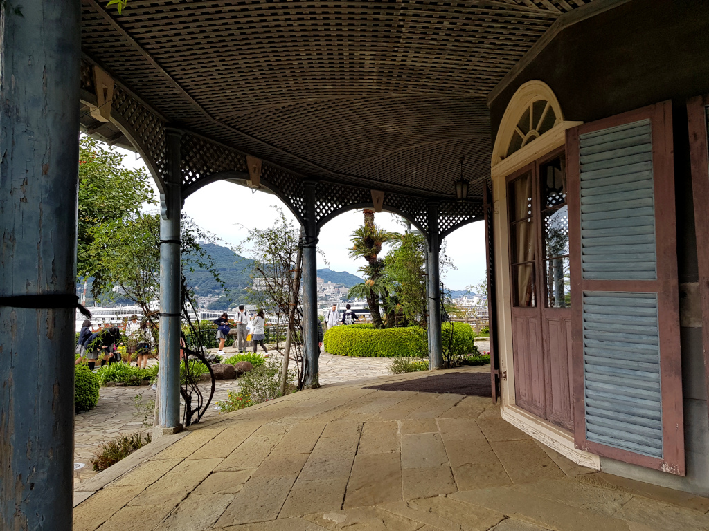 Glover Garden in Nagasaki on Kyushu Island in Japan
