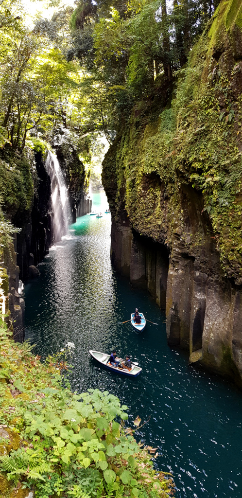 Takachiho Gorge on Kyushu Island in Japan