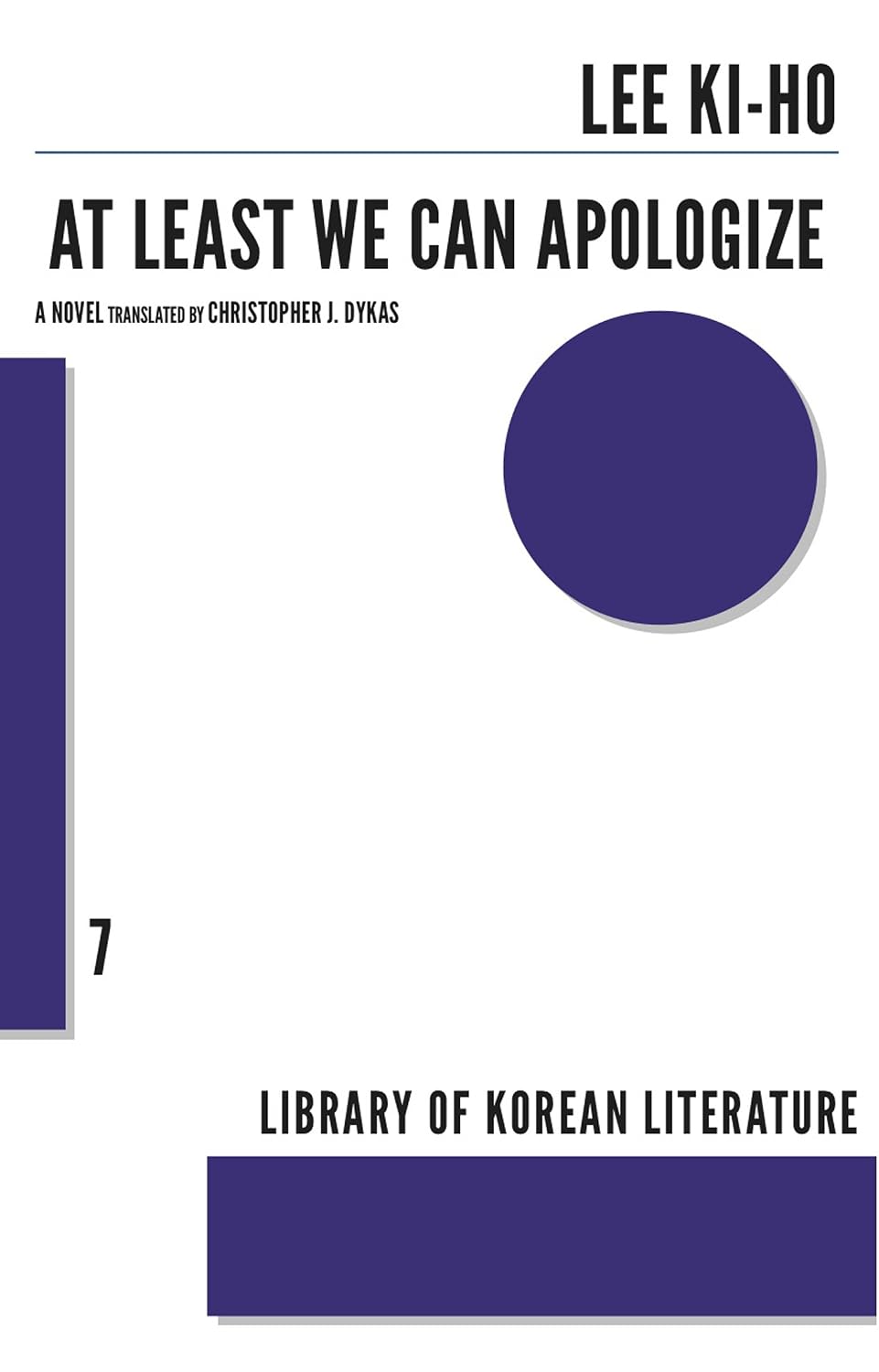 Lee Ki-Ho — At Least We Can Apologize