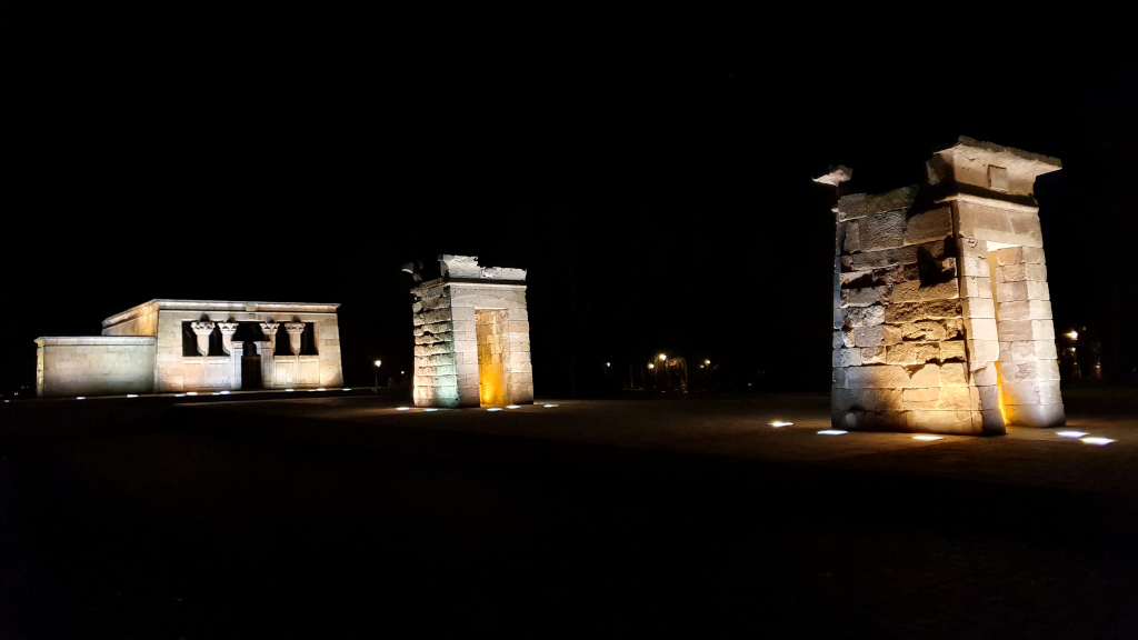 Temple de Debod in Madrid, Spain