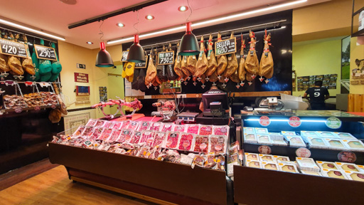 Madrid food: Mercado Jamon Iberico