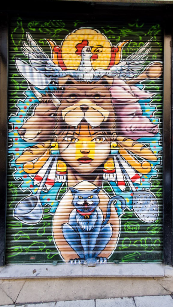 Best street art in Madrid, Spain