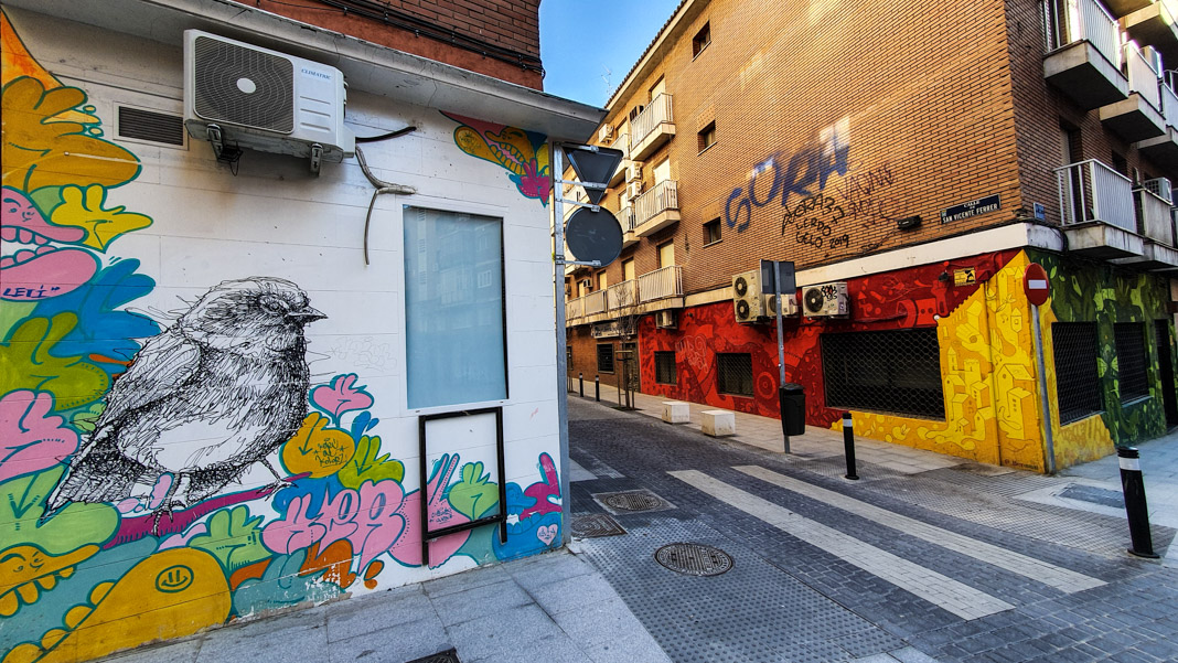 Best street art in Madrid, Spain