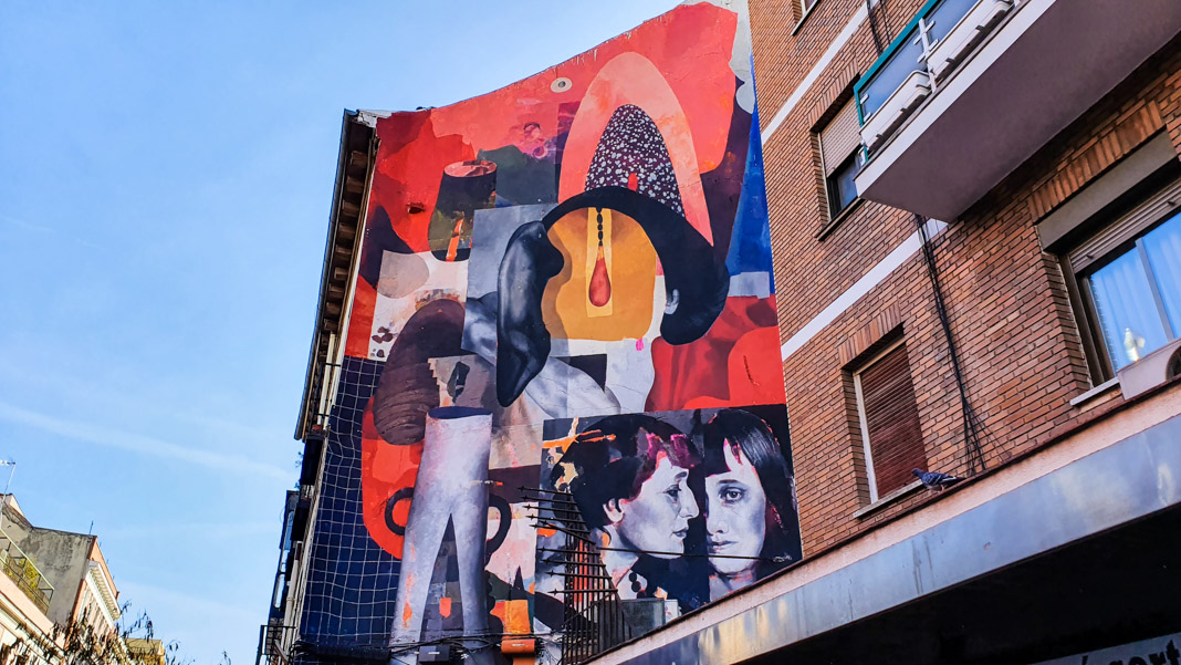 Best street art in Madrid, Spain