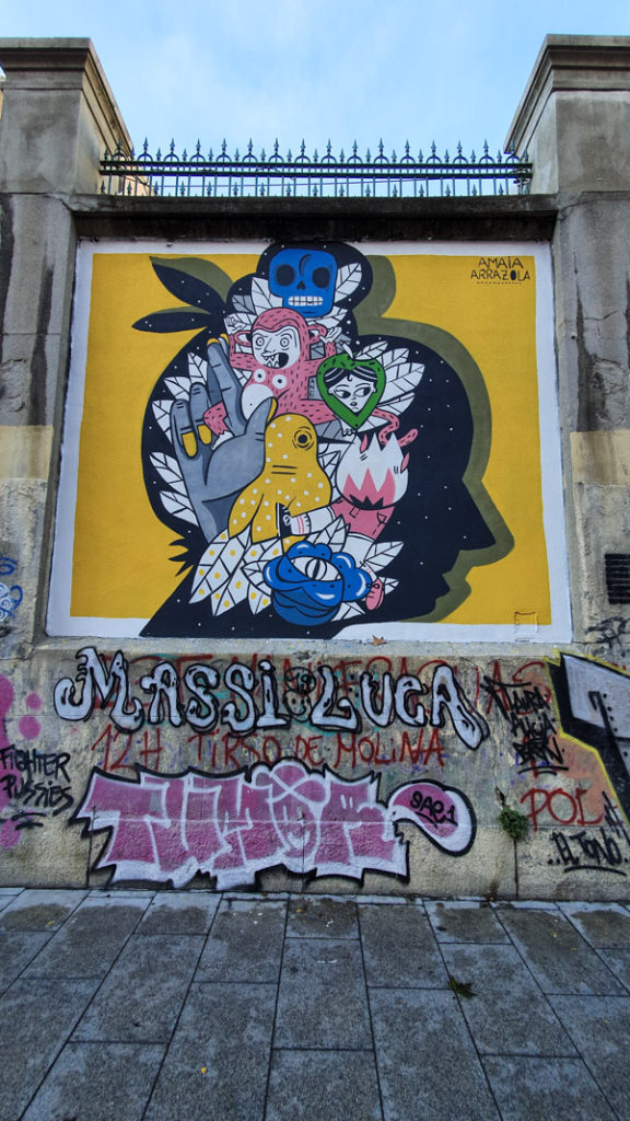 Best street art in Madrid, Spain