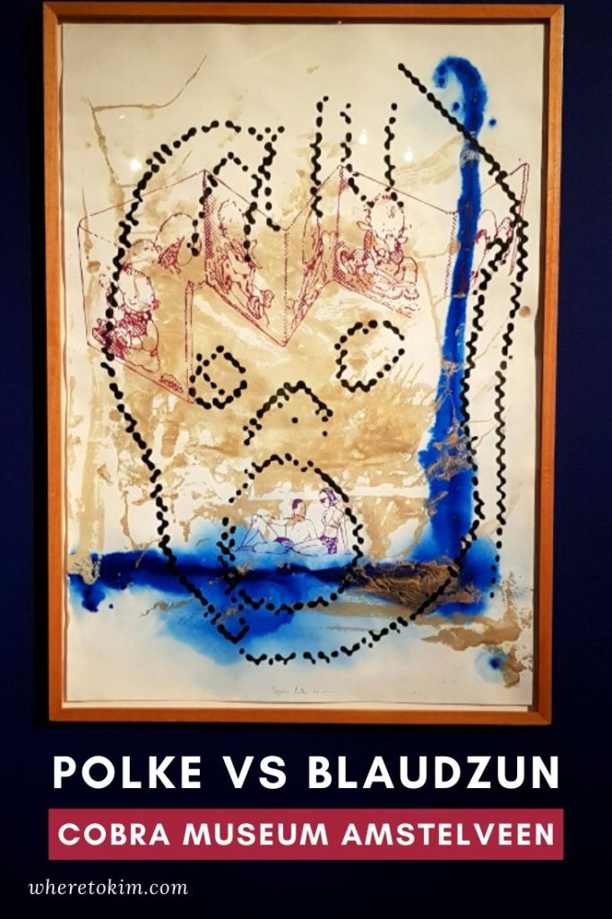 Polke vs Polke vs Blaudzun exhibition at Cobra Museum Amstelveen in the Netherlands
