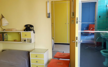 Yellow room at Sonneveld House Rotterdam