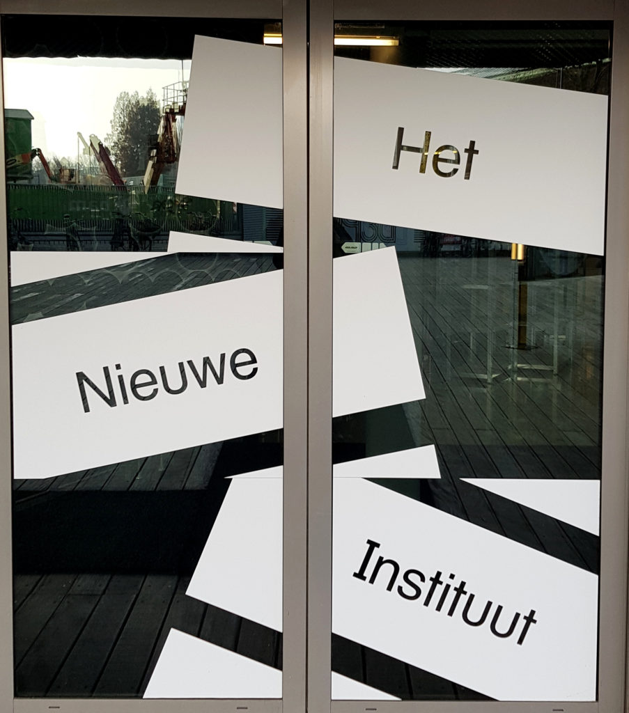 Door of Het Nieuwe Instituut Rotterdam