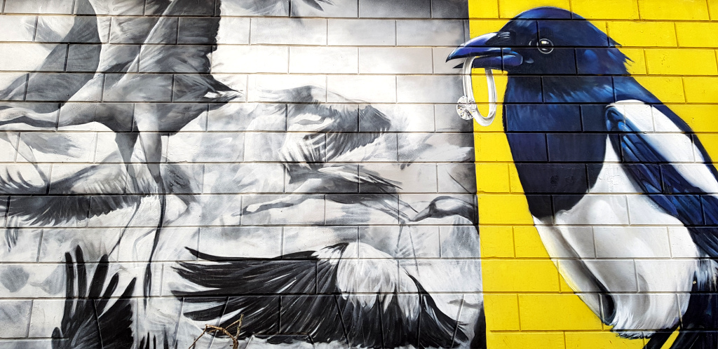 Netherlands - Rotterdam - Witte de Withstraat mural art
