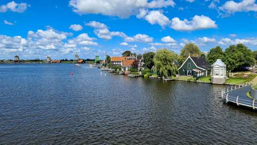 Windmills at Zaanse Schans, Netherlands