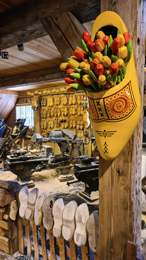 Clog museum at Zaanse Schans, Netherlands
