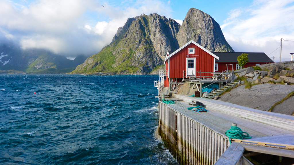 Reine of the Lofoten Islands in Norway
