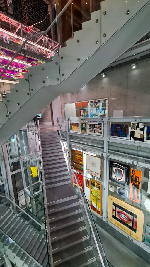 Staircases at Boijmans van Beuningen Depot