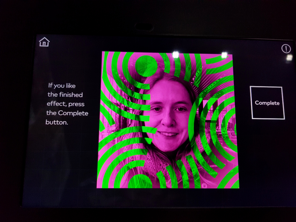 Emotion at Samsung d'light in Gangnam, Seoul in South Korea