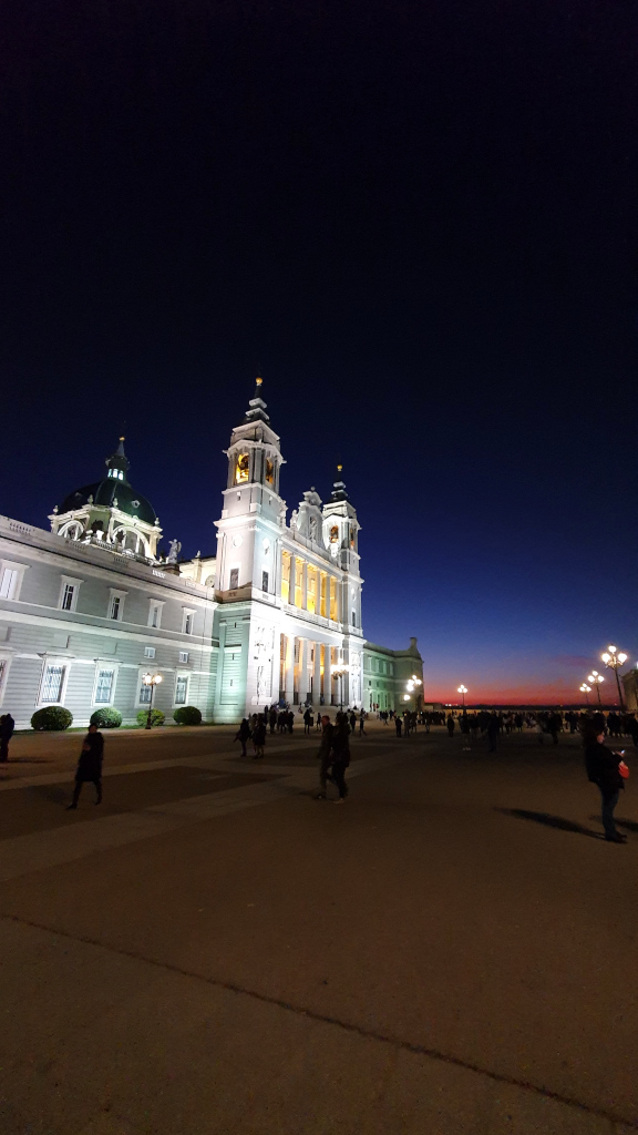 Almudena Cathedral in Madrid, Spain