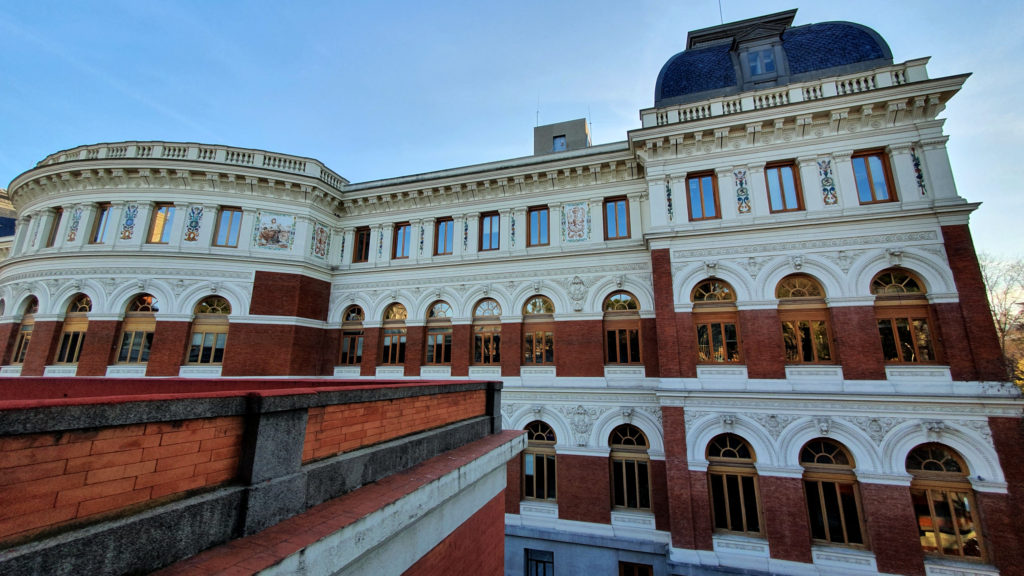 Most beautiful buildings in Madrid, Spain