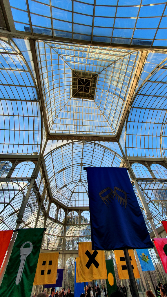 Palacio de Cristal in Madrid, Spain