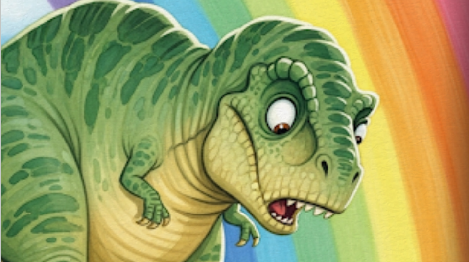 T-rex-poten: telkens een ander aantal tenen op hetzelfde plaatje