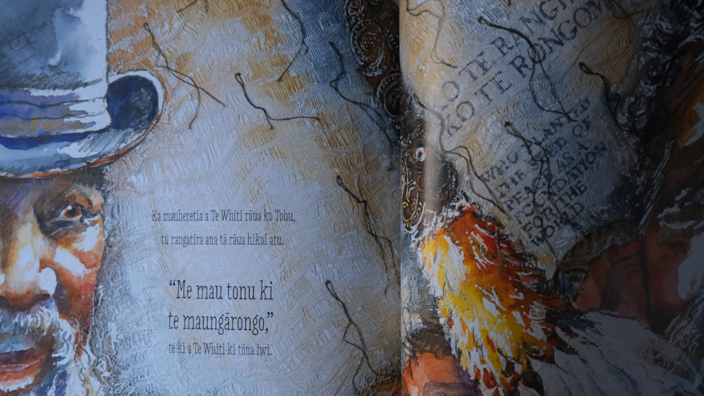 New zealand book as a travel souvenir for language lovers