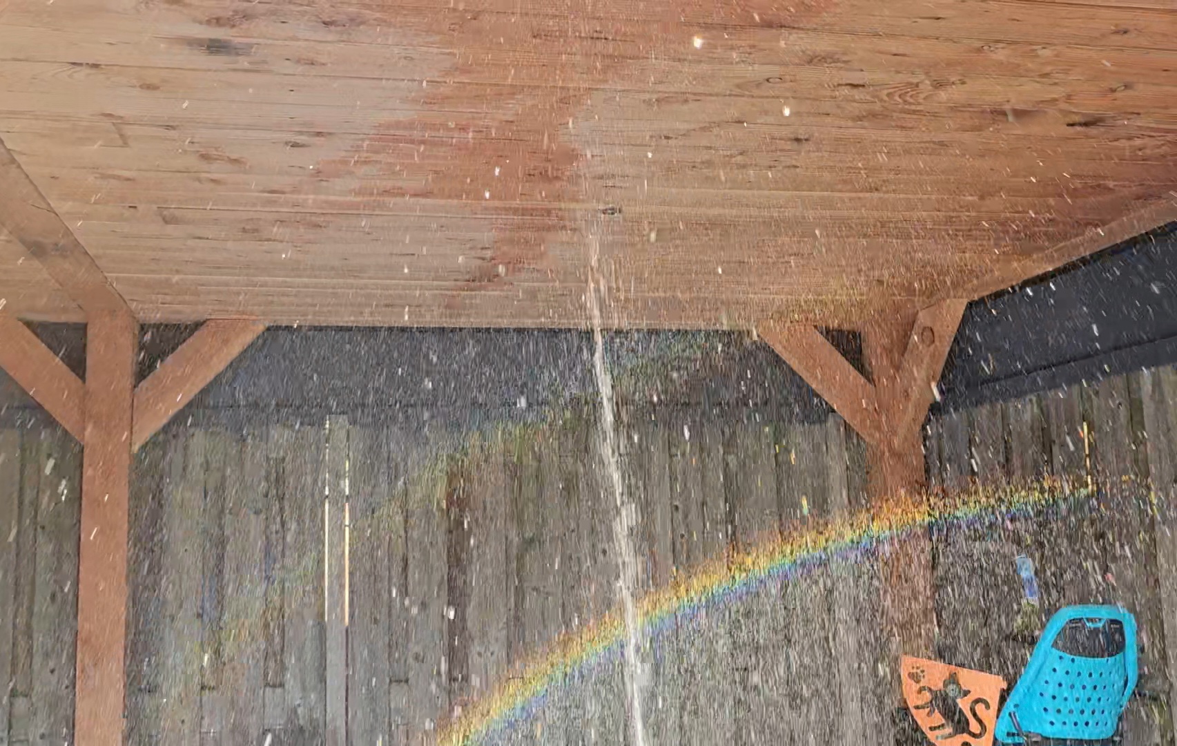 Weersimulator regenboog